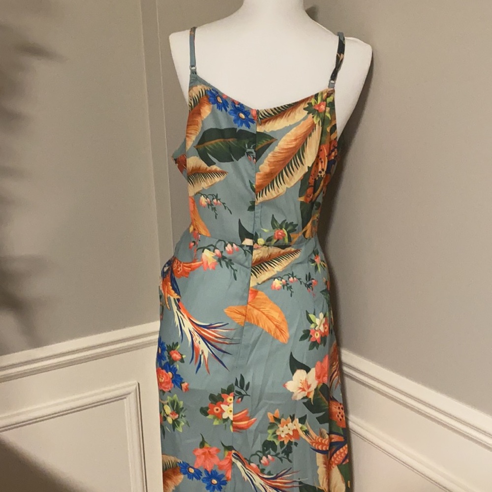 Tropical Pattern Dress - Picture 4 of 6
